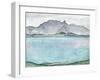 Thunersee with the Stockhorn Mountains, 1910-Ferdinand Hodler-Framed Giclee Print