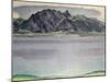 Thunersee with the Stockhorn Mountains, 1910-Ferdinand Hodler-Mounted Giclee Print