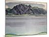 Thunersee with the Stockhorn Mountains, 1910-Ferdinand Hodler-Mounted Giclee Print