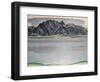 Thunersee with the Stockhorn Mountains, 1910-Ferdinand Hodler-Framed Giclee Print