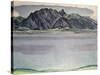 Thunersee with the Stockhorn Mountains, 1910-Ferdinand Hodler-Stretched Canvas