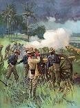 Battle of Gettysburg, Pub. L Prang & Co., 1886 (Colour Litho)-Thure De Thulstrup-Giclee Print