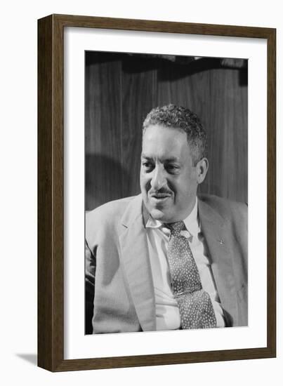 Thurgood Marshall, attorney for the NAACP, 1957-Thomas J. O'halloran-Framed Photographic Print