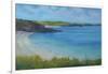 Thurlestone Beach, Calm Summer Day , 2016-Jennifer Wright-Framed Giclee Print