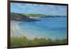 Thurlestone Beach, Calm Summer Day , 2016-Jennifer Wright-Framed Giclee Print