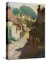 Thurlestone Village, South Devon, 1924-1926-Edward Frederick Ertz-Stretched Canvas