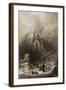 Thurnburg Castle, Engraved by J.T. Willmore, Illustration from 'The Pilgrims of the Rhine'…-David Roberts-Framed Giclee Print