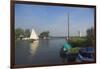 Thurne Broad, Norfolk, England, United Kingdom-Charles Bowman-Framed Photographic Print