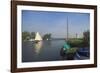 Thurne Broad, Norfolk, England, United Kingdom-Charles Bowman-Framed Premium Photographic Print