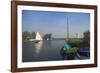 Thurne Broad, Norfolk, England, United Kingdom-Charles Bowman-Framed Photographic Print