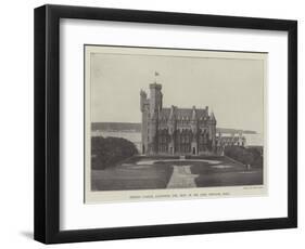 Thurso Castle, Caithness, the Seat of Sir John Sinclair, Baronet-null-Framed Premium Giclee Print