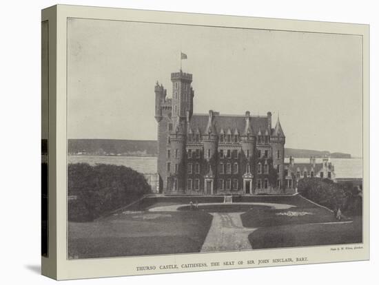 Thurso Castle, Caithness, the Seat of Sir John Sinclair, Baronet-null-Stretched Canvas