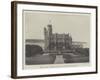 Thurso Castle, Caithness, the Seat of Sir John Sinclair, Baronet-null-Framed Giclee Print