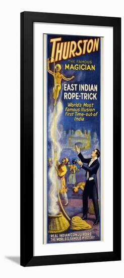 Thurston, East Indian Rope-Trick-null-Framed Premium Giclee Print