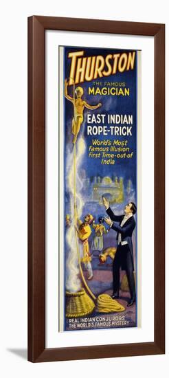 Thurston, East Indian Rope-Trick-null-Framed Giclee Print