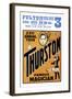 Thurston, Famous Magician 23rd Annual Tour-null-Framed Art Print