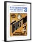 Thurston, Famous Magician 23rd Annual Tour-null-Framed Art Print