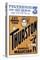 Thurston, Famous Magician 23rd Annual Tour-null-Stretched Canvas
