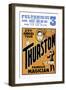 Thurston, Famous Magician 23rd Annual Tour-null-Framed Art Print