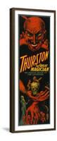 Thurston "Great Magician Show of the Universe" Poster-Lantern Press-Framed Premium Giclee Print