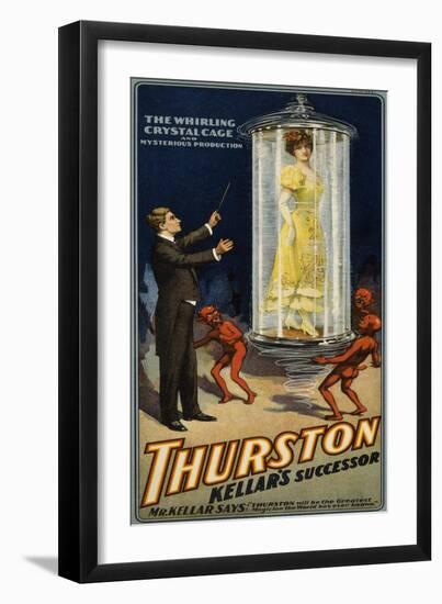 Thurston Kellar's Successor-null-Framed Giclee Print