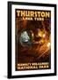 Thurston Lava Tube - Hawaii Volcanoes National Park-Lantern Press-Framed Art Print