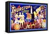 Thurston, Master Magician All Out of a Hat-null-Framed Stretched Canvas