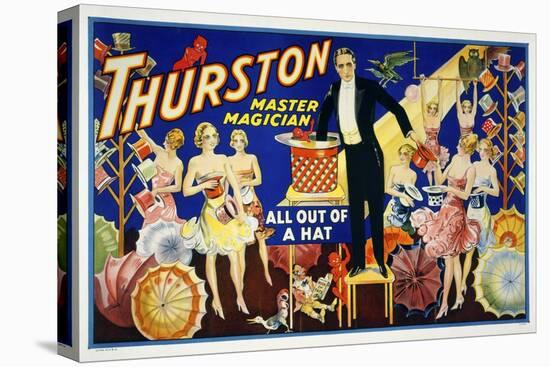 Thurston, Master Magician-null-Stretched Canvas