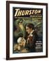 Thurston the Great Magician Holding Skull Magic Poster-Lantern Press-Framed Art Print
