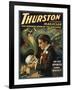 Thurston the Great Magician Holding Skull Magic Poster-Lantern Press-Framed Art Print