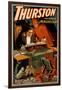 Thurston the Great Magician with Devil Magic Poster-Lantern Press-Framed Art Print