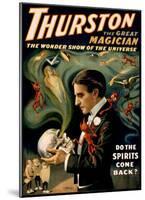 Thurston the Great Magician-null-Mounted Giclee Print