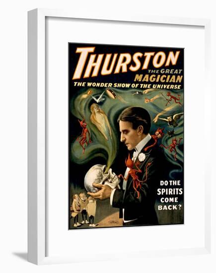 Thurston the Great Magician-null-Framed Giclee Print