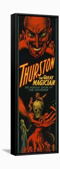 Thurston the Great Magician-null-Framed Stretched Canvas