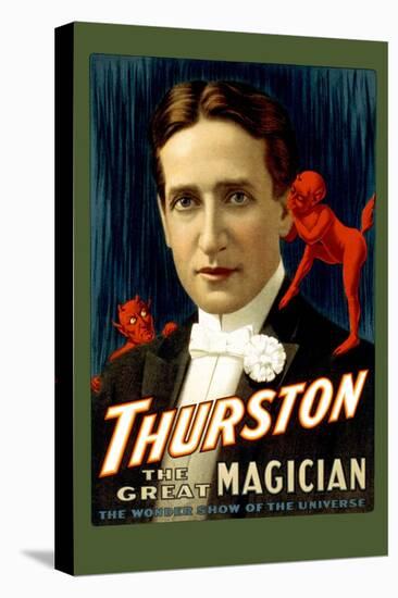 Thurston the Great Magician-null-Stretched Canvas