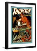 Thurston: The Great Magician-null-Framed Art Print