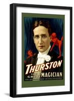 Thurston the Great Magician-null-Framed Art Print