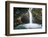 Thurwasserfalle at Thaw, Switzerland, St. Gallen, Toggenburg-Marco Isler-Framed Photographic Print