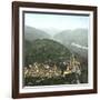 Thusis (Switzerland), Overview and the Valley of the Rhine, Circa 1865-Leon, Levy et Fils-Framed Photographic Print