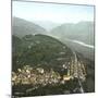 Thusis (Switzerland), Overview and the Valley of the Rhine, Circa 1865-Leon, Levy et Fils-Mounted Photographic Print