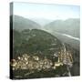 Thusis (Switzerland), Overview and the Valley of the Rhine, Circa 1865-Leon, Levy et Fils-Stretched Canvas