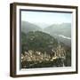 Thusis (Switzerland), Overview and the Valley of the Rhine, Circa 1865-Leon, Levy et Fils-Framed Photographic Print