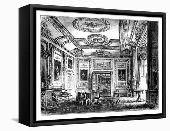 Thw White Drawing Room, Windsor Castle, C1888-null-Framed Stretched Canvas