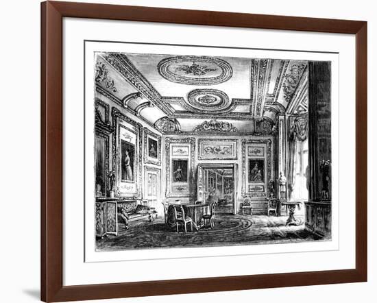 Thw White Drawing Room, Windsor Castle, C1888-null-Framed Giclee Print