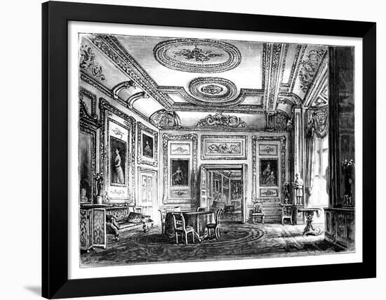 Thw White Drawing Room, Windsor Castle, C1888-null-Framed Giclee Print