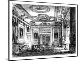 Thw White Drawing Room, Windsor Castle, C1888-null-Mounted Giclee Print