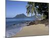 Ti Coco Beach, Baie De La Chery (Chery Bay), Martinique, West Indies, Caribbean, Central America-Guy Thouvenin-Mounted Photographic Print