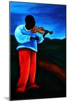 Ti-Jean Le Violoniste, 2008-Patricia Brintle-Mounted Giclee Print