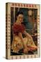 Tian Ju Fu Tobacco Company Movie Queen-Shi Qing-Stretched Canvas