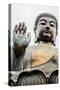 Tian Tan, Big Buddha, Bronze Statue-ThaiWanderer-Stretched Canvas